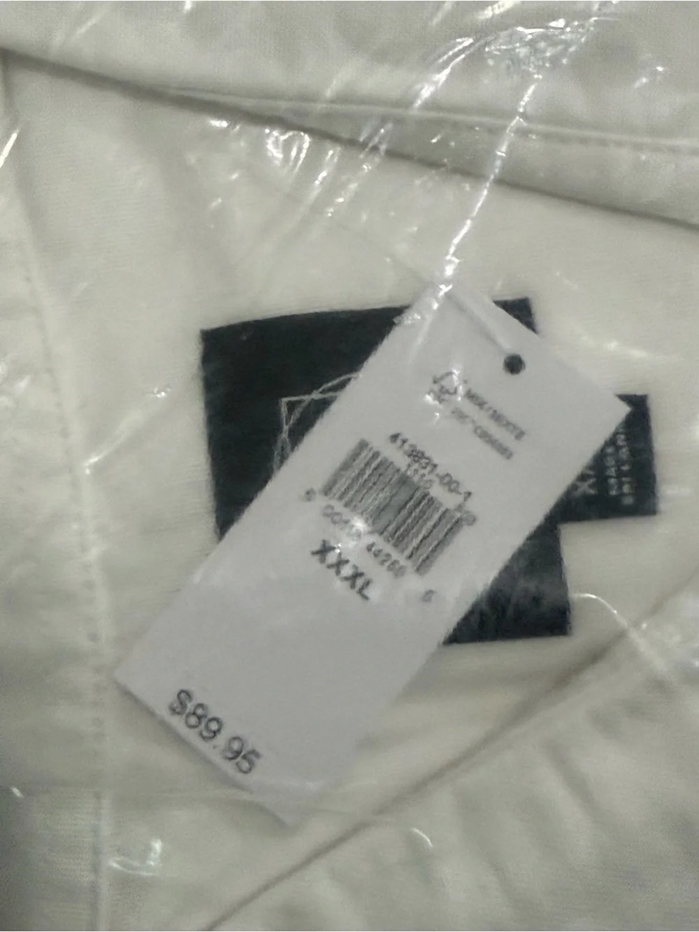 White Embroidered Dap x Gap Motif Button-Down Shirt